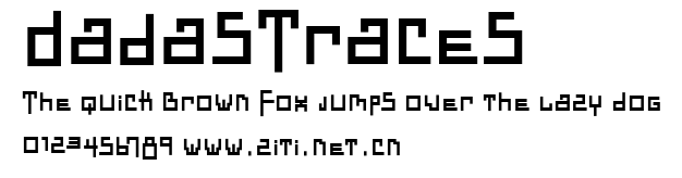 DadasTraces.ttf