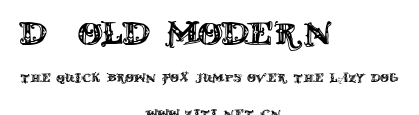 D_OLD MODERN.ttf