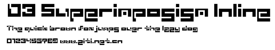 D3 Superimposism Inline.ttf