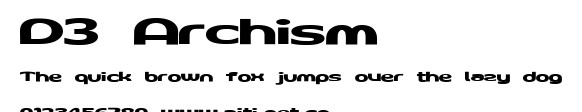 D3 Archism.ttf