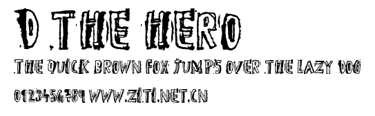 D the hero.ttf