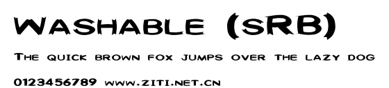 Washable (sRB).ttf