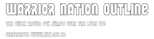 Warrior Nation Outline.ttf