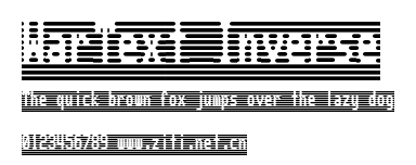 WarText Inverse.ttf字體轉換器圖片