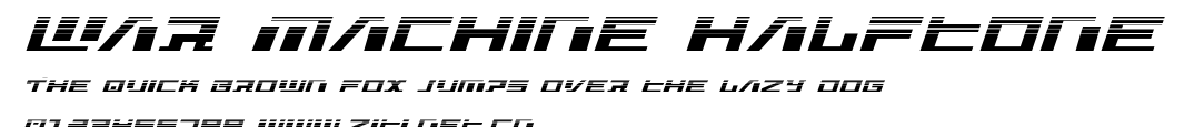 War Machine Halftone.ttf