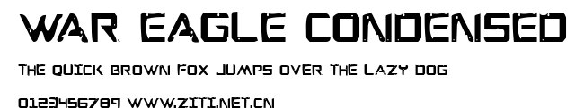 War Eagle Condensed.ttf