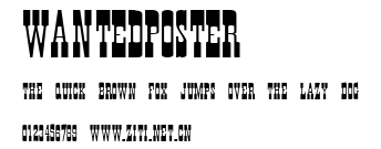 WantedPoster.ttf