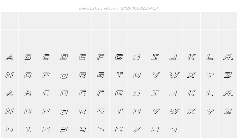字符映射圖
