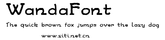 WandaFont.ttf字體轉換器圖片