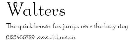 Walters.ttf