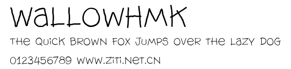 WallowHmk.ttf字體轉換器圖片