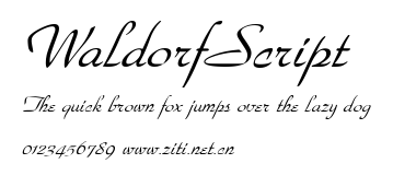 WaldorfScript.ttf