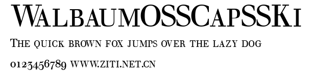 WalbaumOSSCapSSKi.ttf