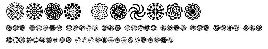Wach Op-Art.ttf字體轉換器圖片