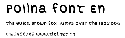 Polina Font En.otf字體轉換器圖片