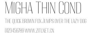 Migha Thin Cond.otf