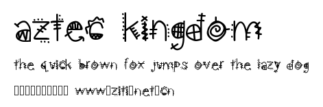aztec kingdom.ttf字體轉換器圖片