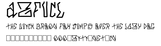 azfucl.ttf字體轉換器圖片