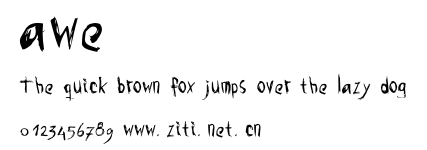 awe.otf字體轉換器圖片