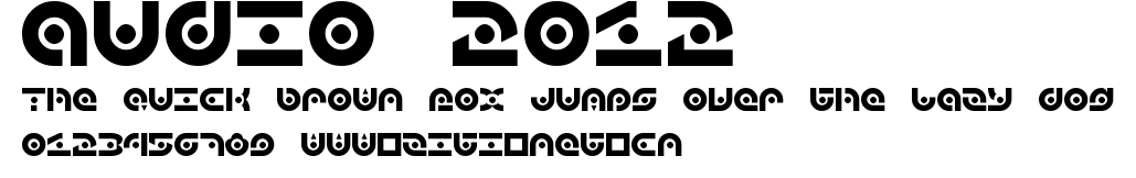 audio 2012.ttf字體轉換器圖片