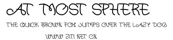 at most sphere.ttf字體轉換器圖片