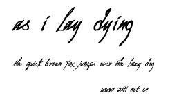 as i lay dying.ttf字體轉換器圖片