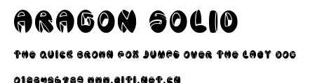 aragon solid.ttf字體轉換器圖片