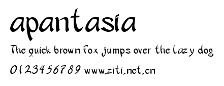 apantasia.ttf字體轉換器圖片