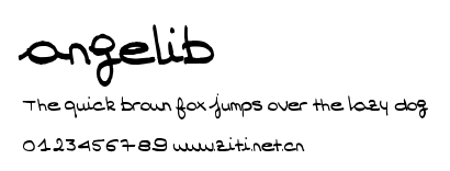 angelib.ttf字體轉換器圖片