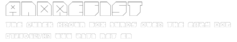 andrefist.ttf字體轉換器圖片
