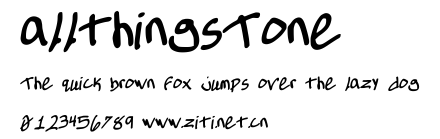 allthingsTone.ttf字體轉換器圖片