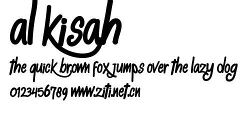 al kisah.ttf字體轉換器圖片