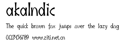 akaIndic.ttf字體轉換器圖片