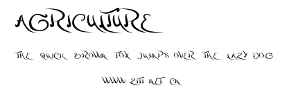 agriculture.ttf字體轉換器圖片