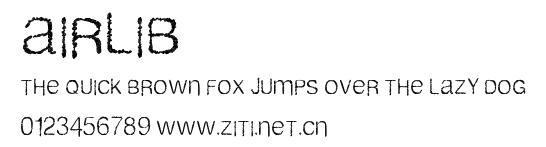 airlib.ttf字體轉換器圖片