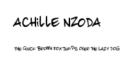 achille nzoda.ttf字體轉換器圖片