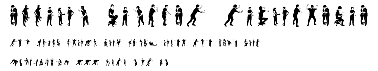 accion dingbat tipografia.ttf字體轉換器圖片