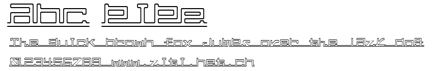 abc,pipe.ttf字體轉換器圖片