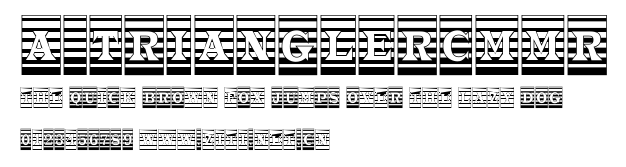 a_TrianglerCmMr.ttf字體轉換器圖片