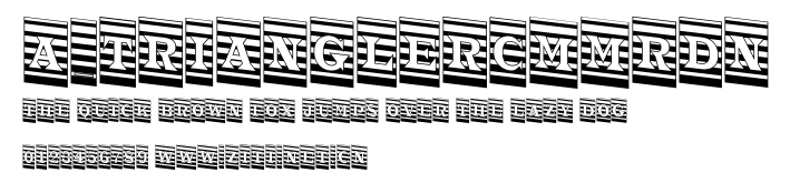 a_TrianglerCmMrDn.ttf字體轉換器圖片