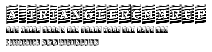 a_TrianglerCmMrUp.ttf字體轉換器圖片