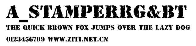 a_StamperRg&Bt.ttf字體轉換器圖片