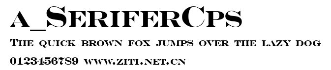 a_SeriferCps.ttf字體轉換器圖片