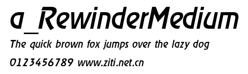 a_RewinderMedium.ttf字體轉換器圖片