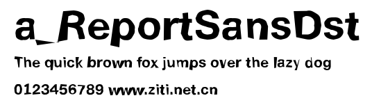 a_ReportSansDst.ttf字體轉換器圖片