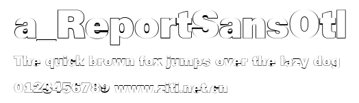 a_ReportSansOtl.ttf字體轉換器圖片