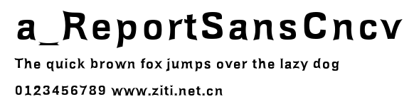 a_ReportSansCncv.ttf字體轉換器圖片