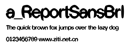 a_ReportSansBrl.ttf字體轉換器圖片