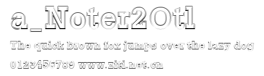 a_Noter2Otl.ttf字體轉換器圖片