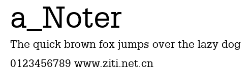 a_Noter.ttf字體轉換器圖片